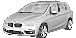 BMW F45 P242E Fault Code